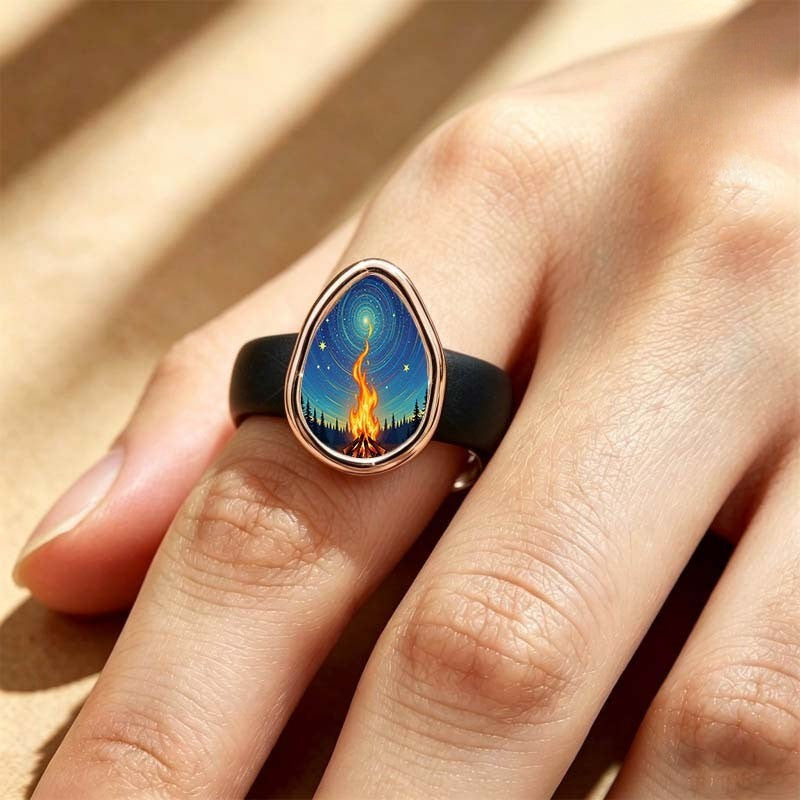 Campfire Night Sky Ring
