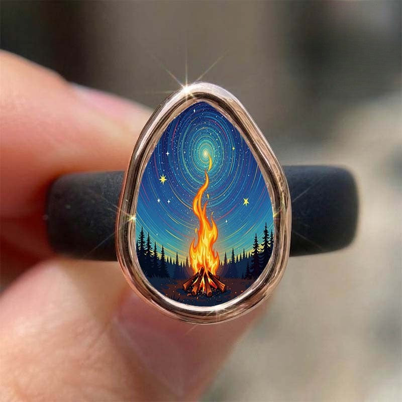 Campfire Night Sky Ring