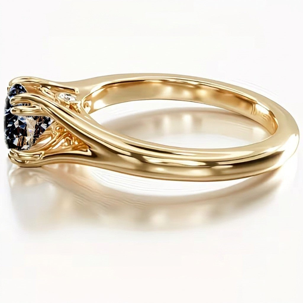 Bull Skull Statement Ring