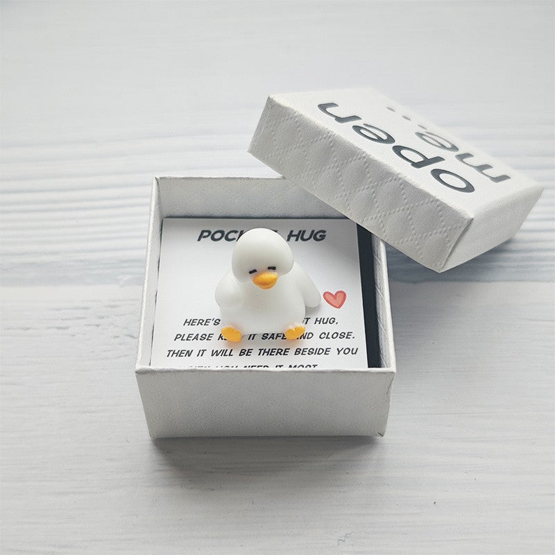 Pocket Hug Duck Figurine