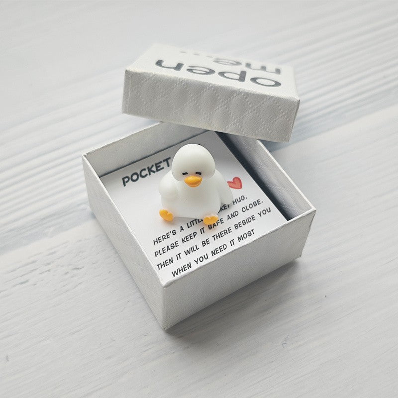 Pocket Hug Duck Figurine