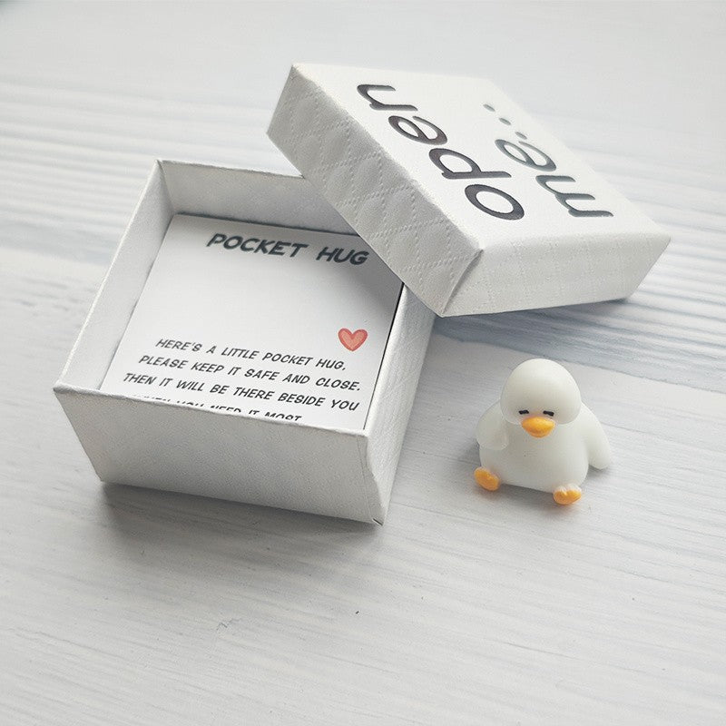 Pocket Hug Duck Figurine