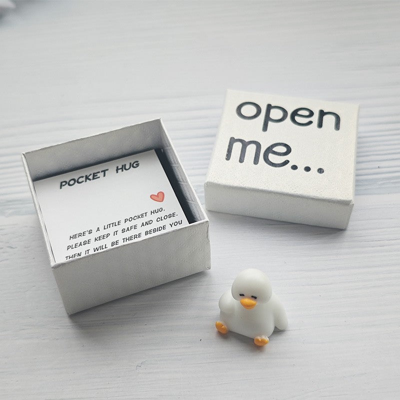 Pocket Hug Duck Figurine