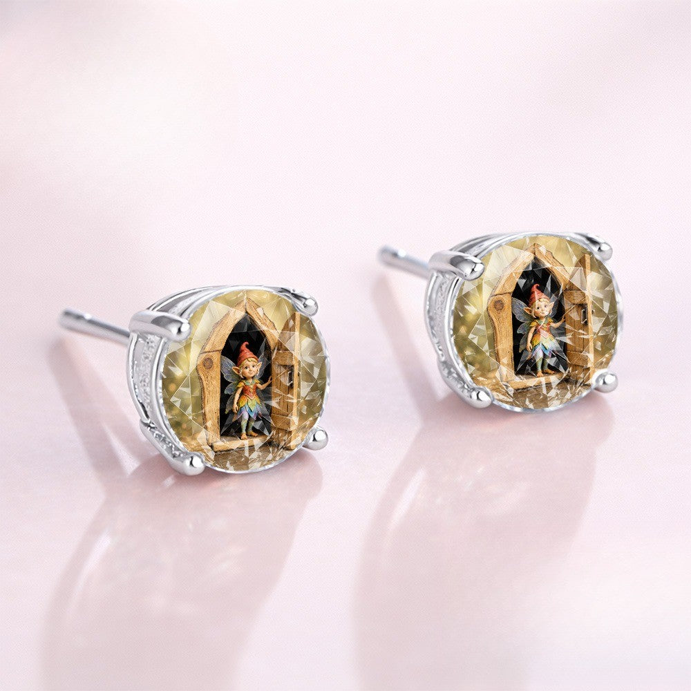 Fairy Door Stud Earrings
