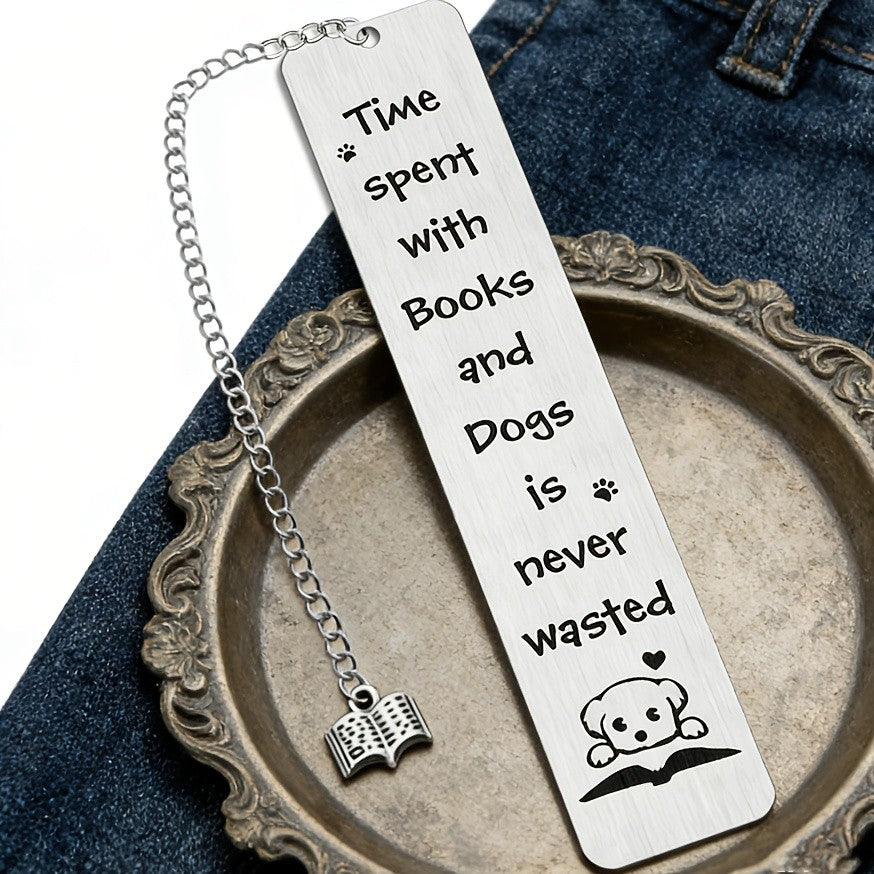 Books and Dogs Bookmark