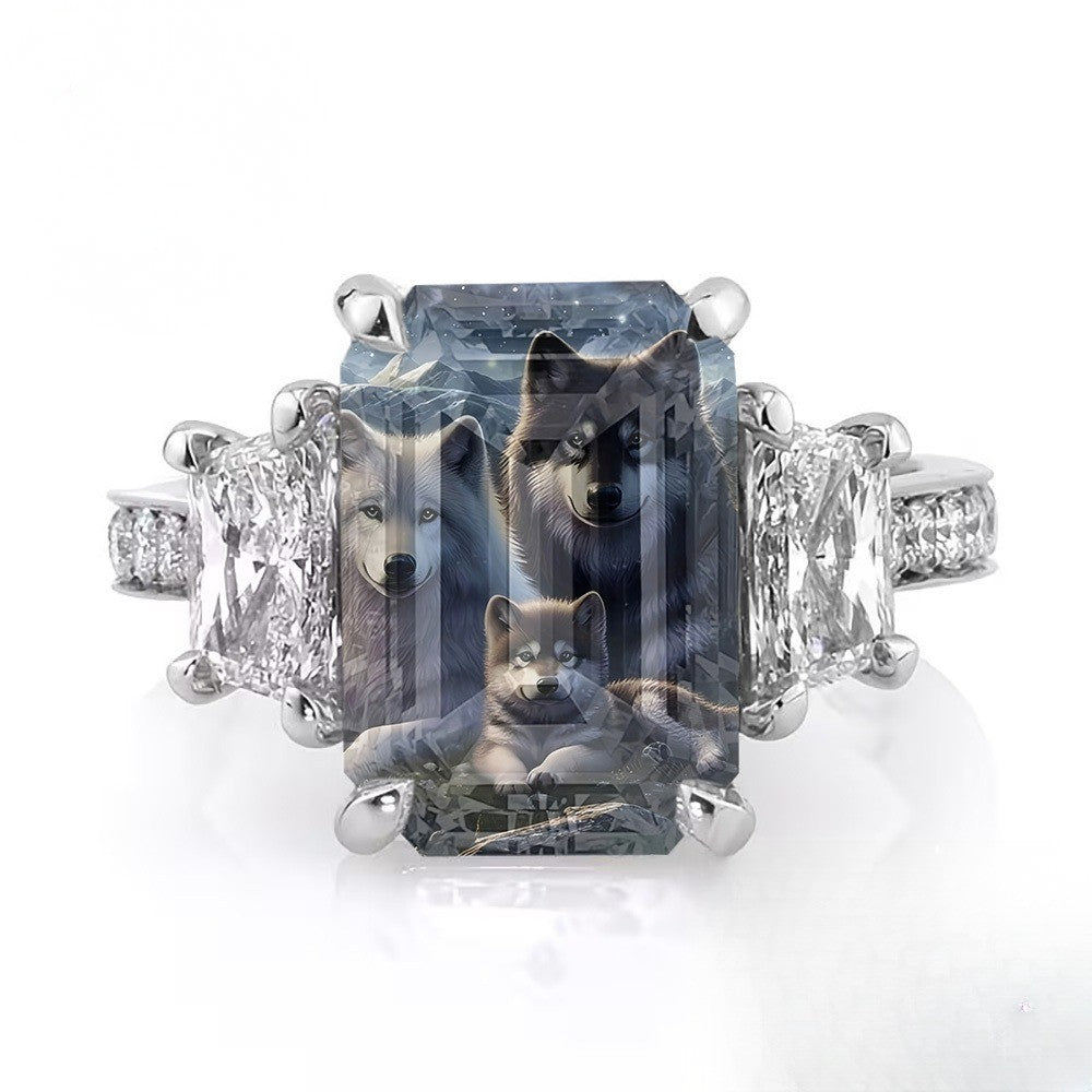 Wolf Family Square Ring