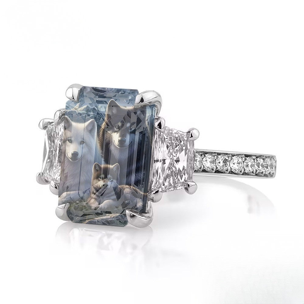 Wolf Family Square Ring