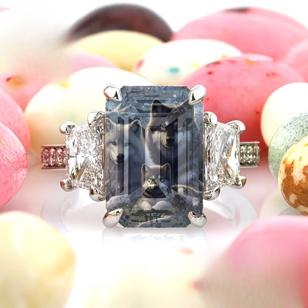 Wolf Family Square Ring