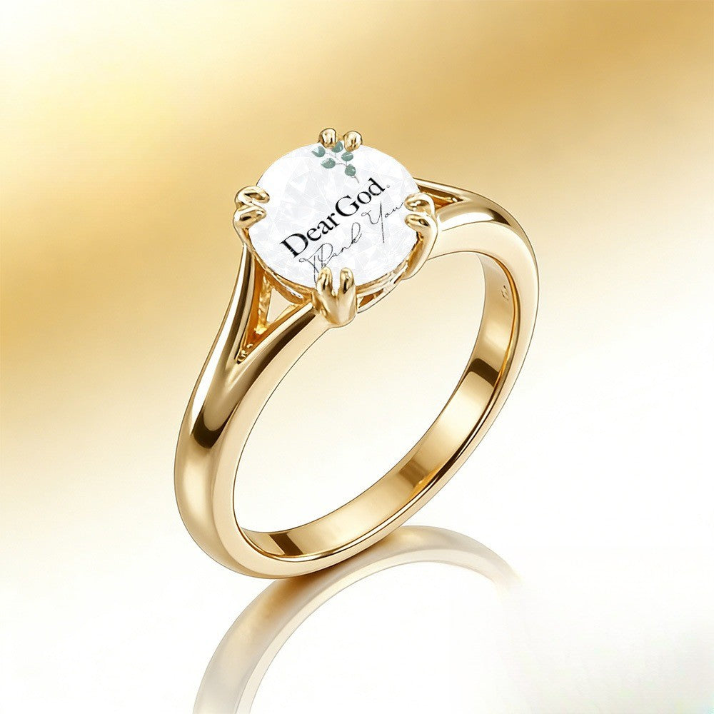 Dear God Thank You Ring