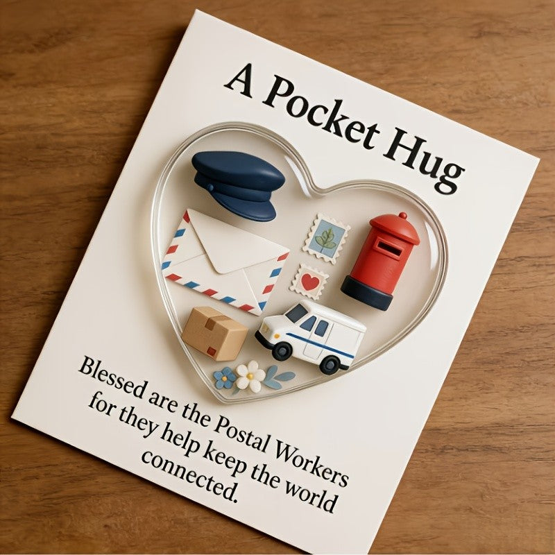 Postal Worker Heart Keepsake