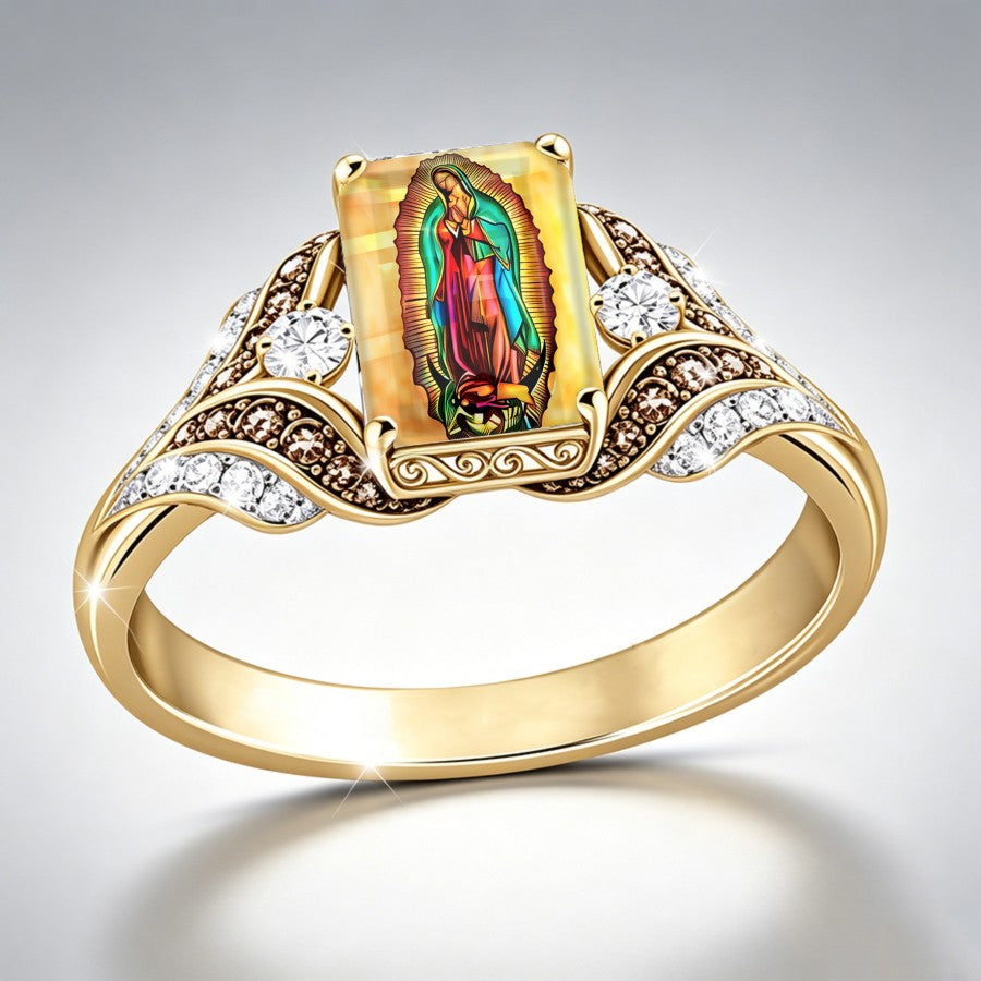 Our Lady of Guadalupe Rectangular Ring