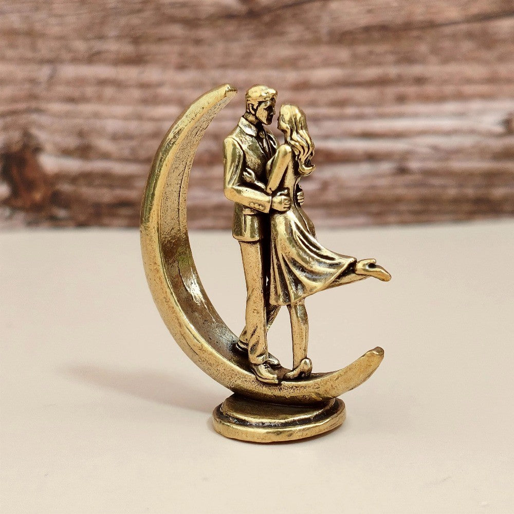Crescent Moon Couple Figurine