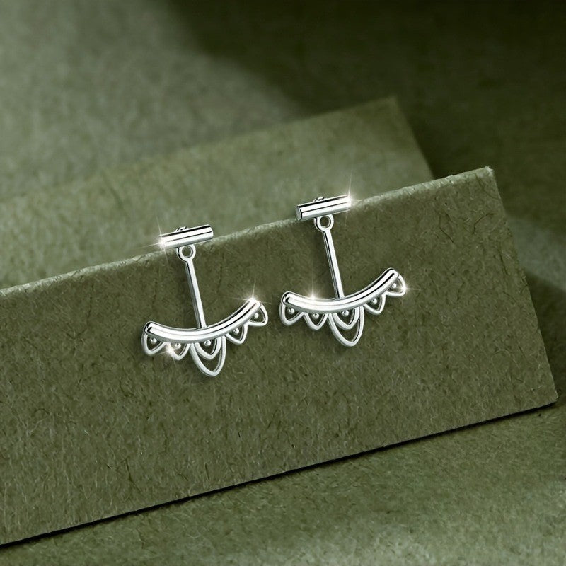 Scallop Drop Earrings