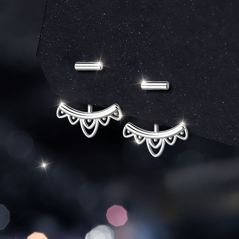 Scallop Drop Earrings