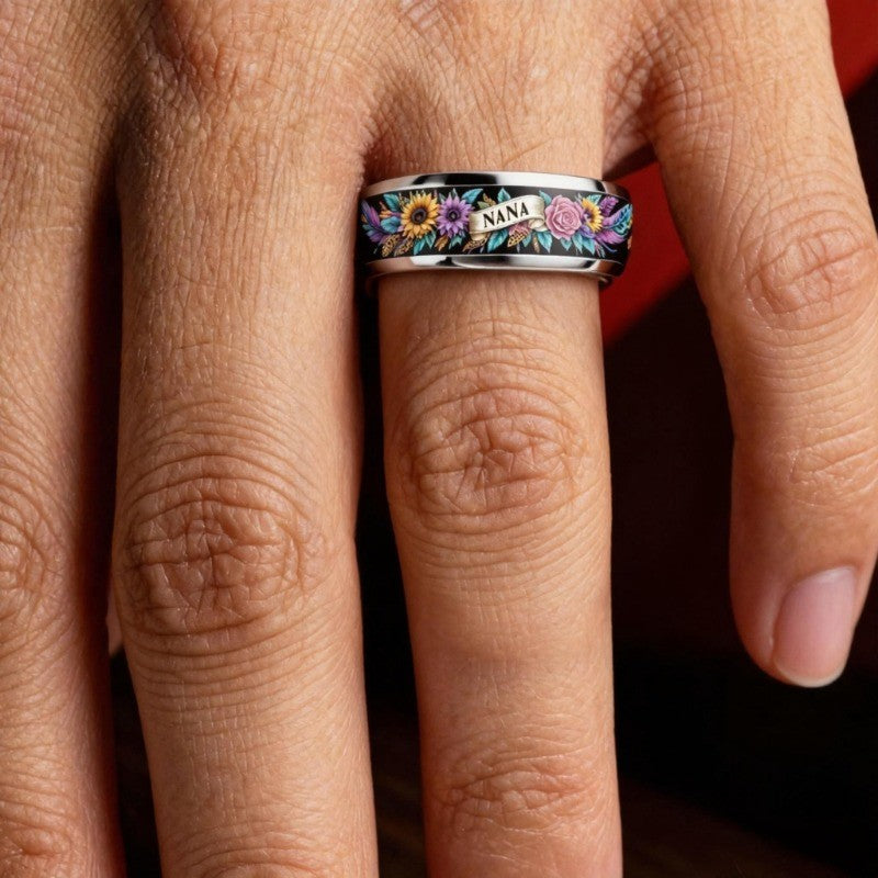 NANA Floral Sunflower Ring