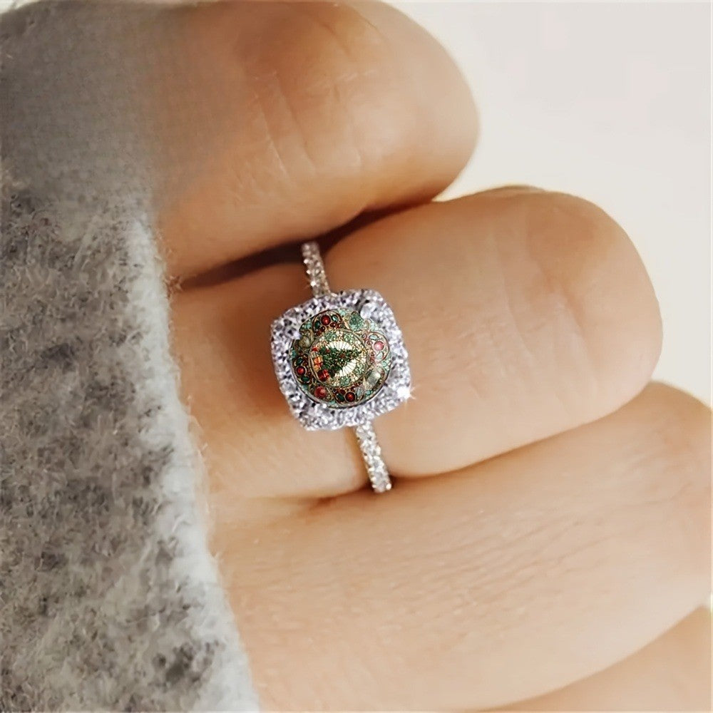 Christmas Tree Statement Ring