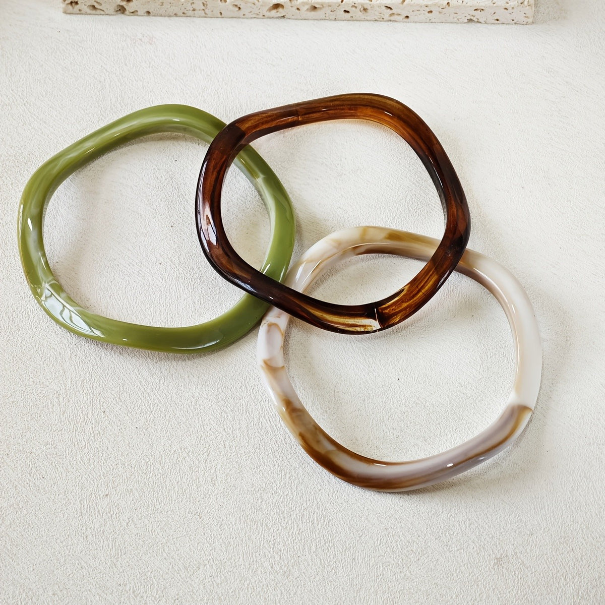 Wavy Resin Bangle