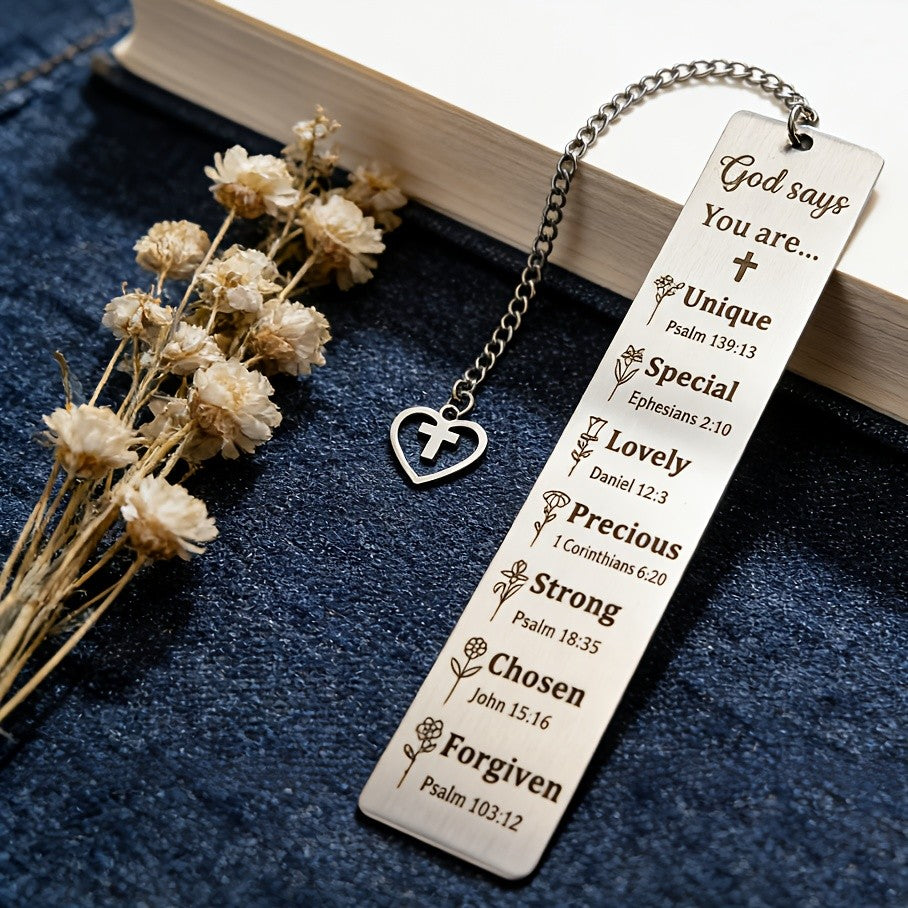 Engraved Scripture Bookmark