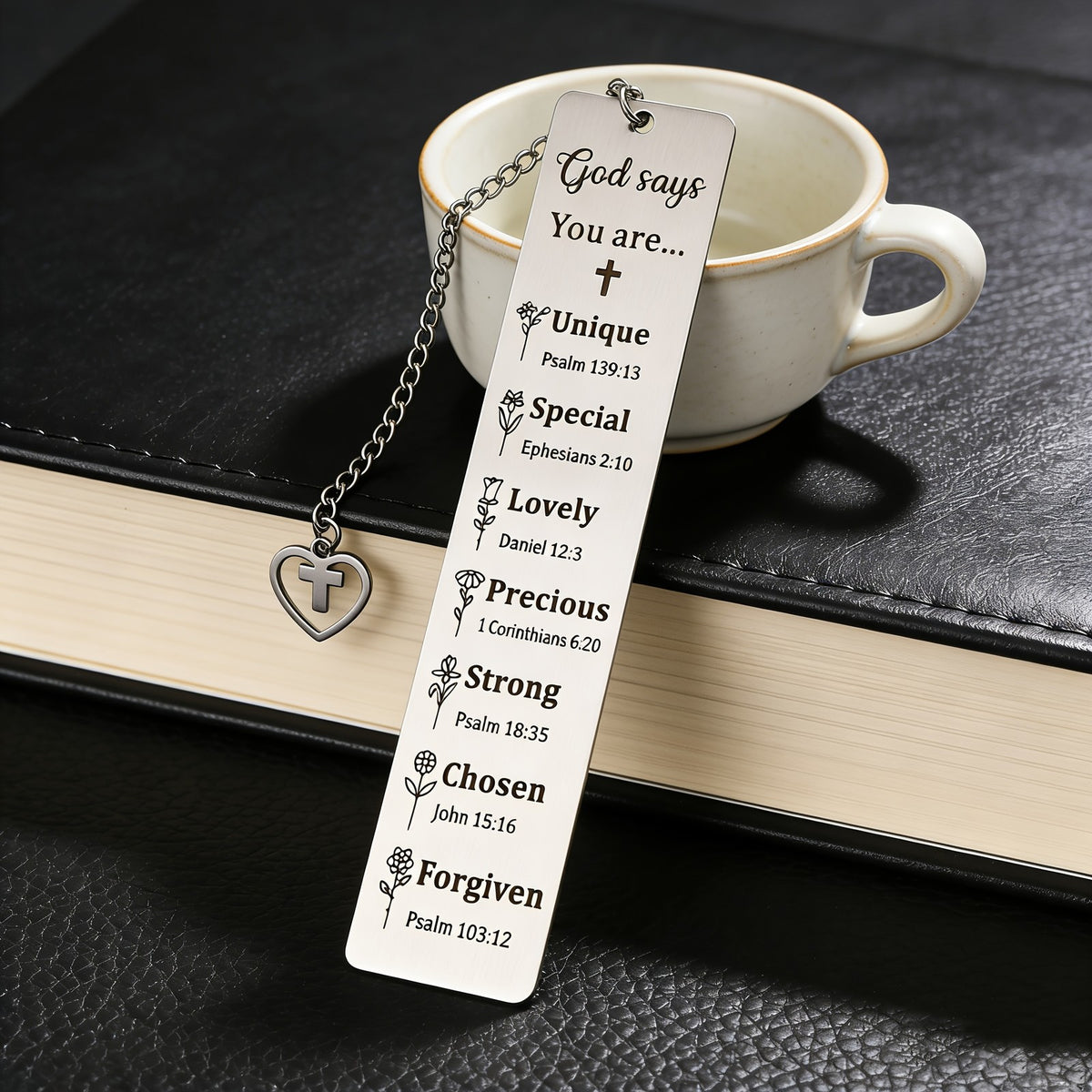 Engraved Scripture Bookmark
