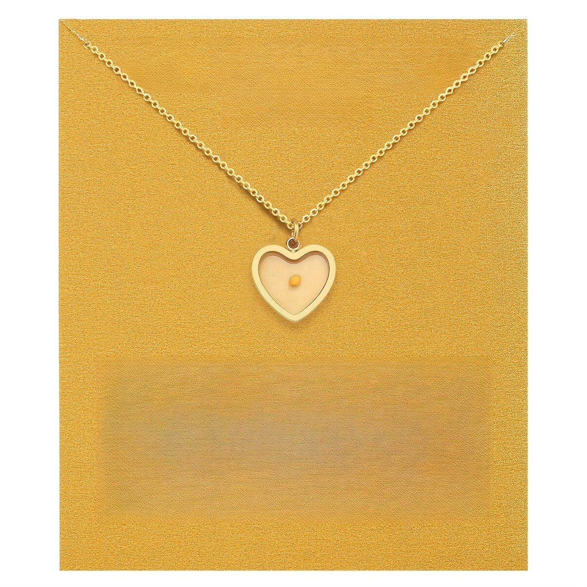 Faith Seed Heart Necklace
