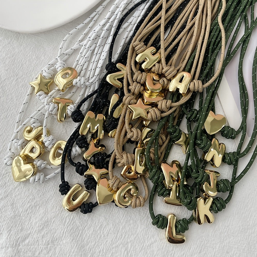 Love Letter Cord Layered Necklace