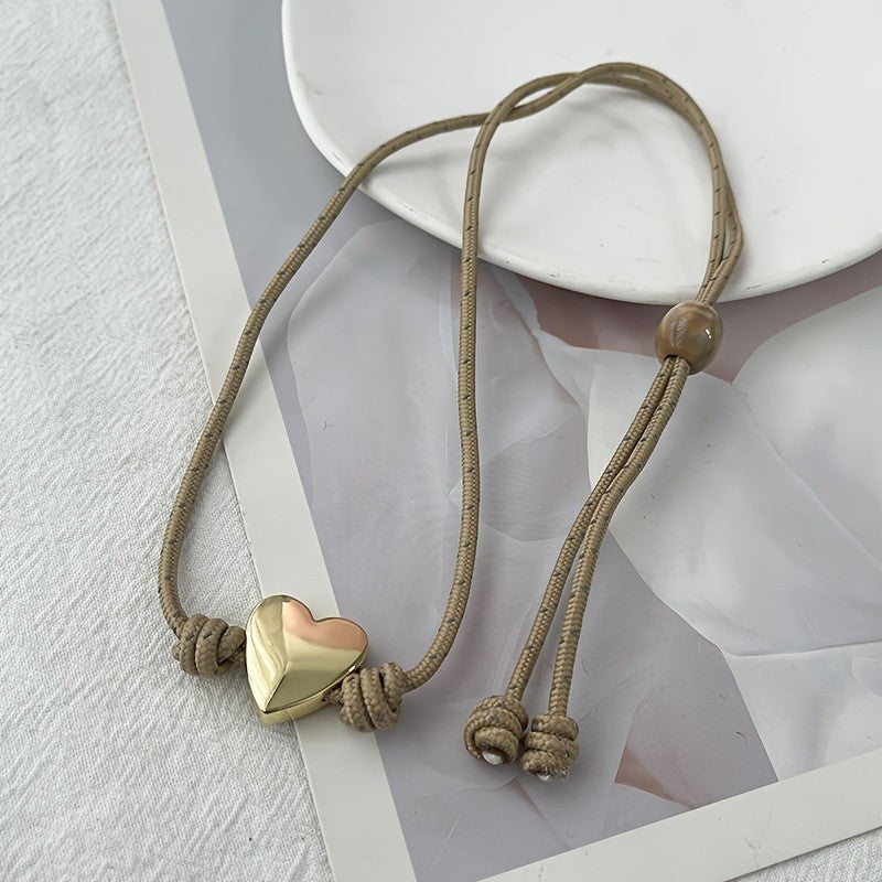 Love Letter Cord Layered Necklace