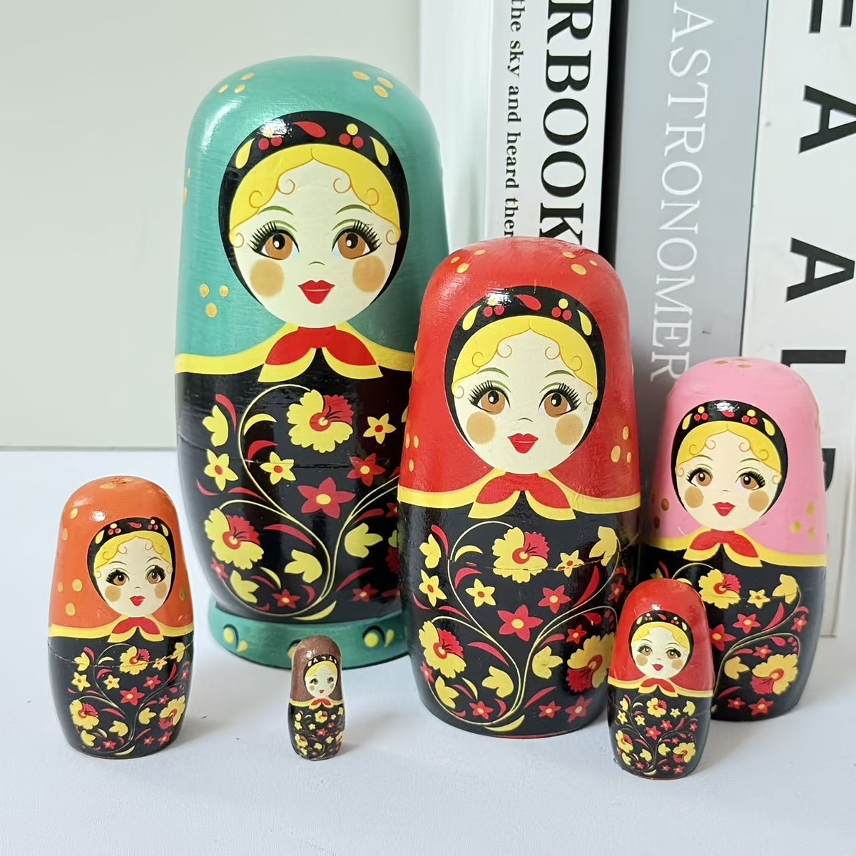 Floral Nesting Doll Set