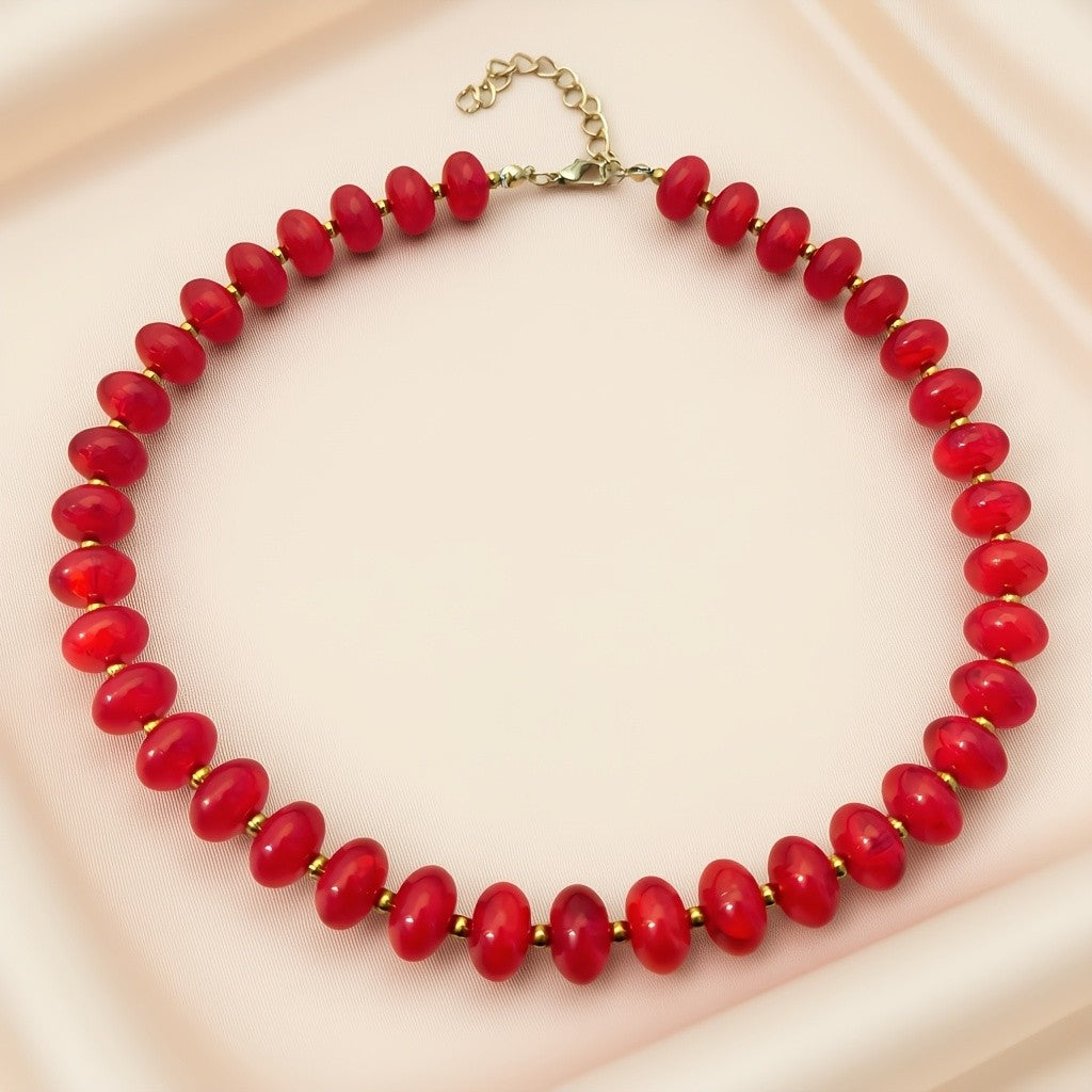 Turquoise Bead Necklace