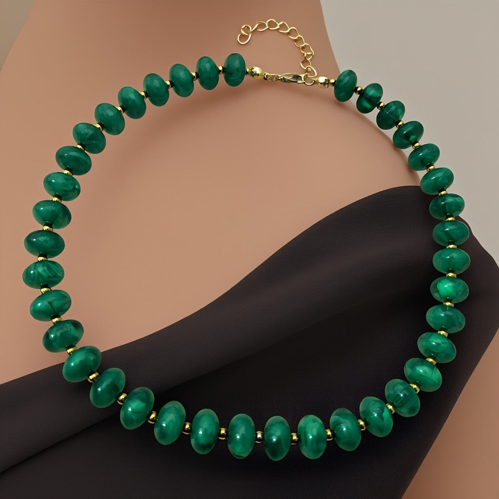 Turquoise Bead Necklace