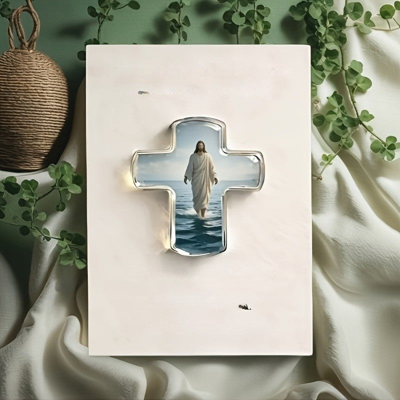 Jesus Cross Acrylic Pin