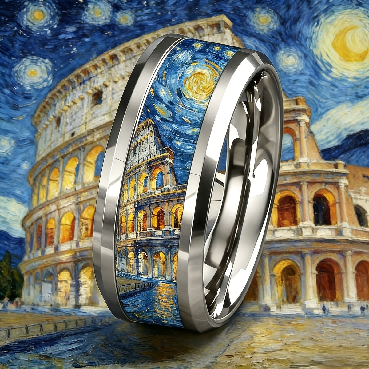 Starry Night Colosseum Ring