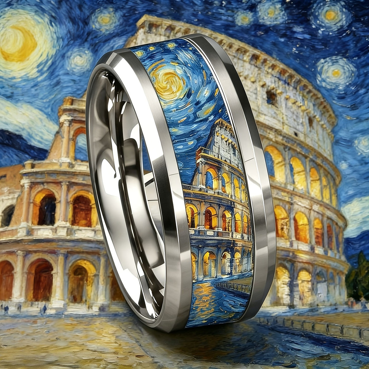 Starry Night Colosseum Ring