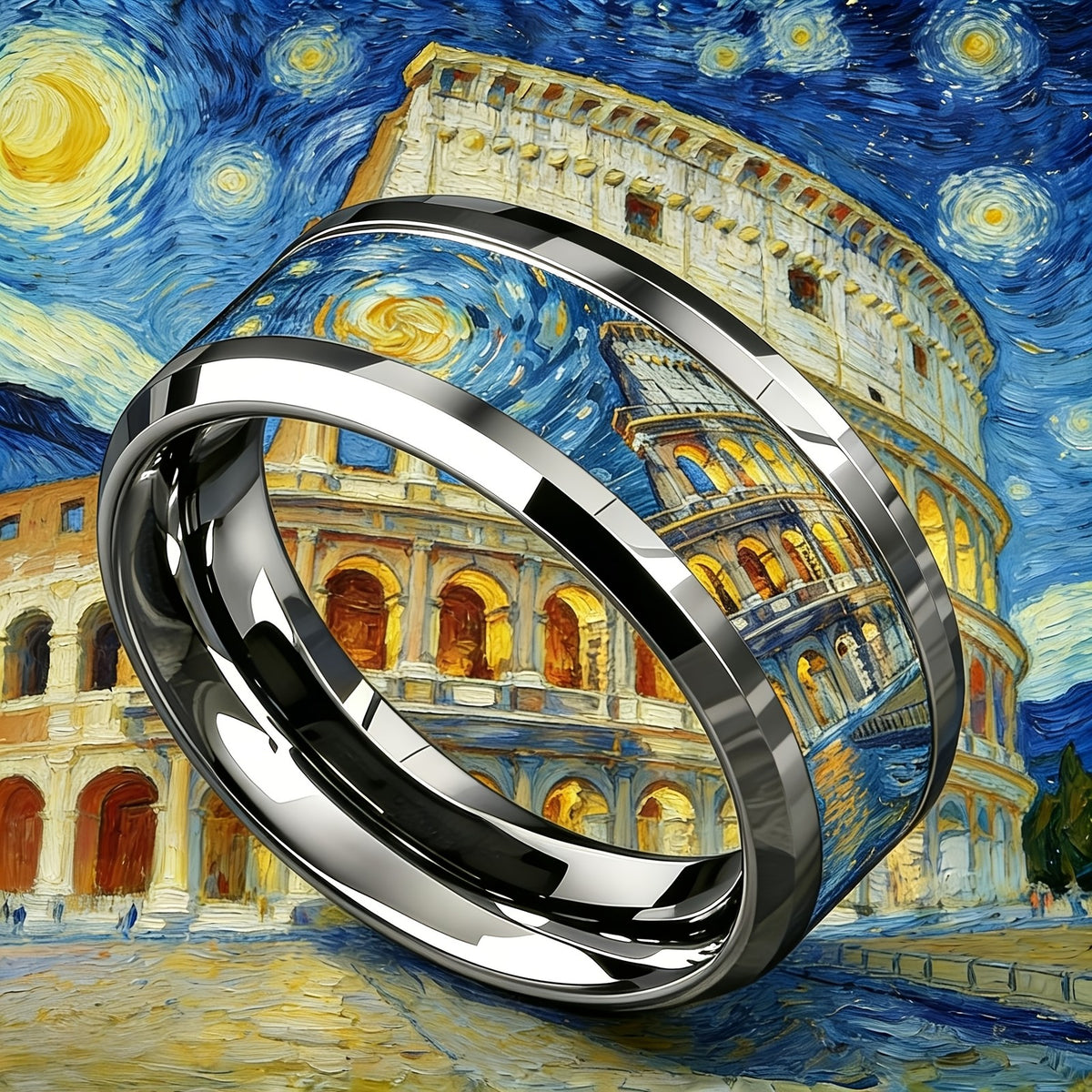 Starry Night Colosseum Ring