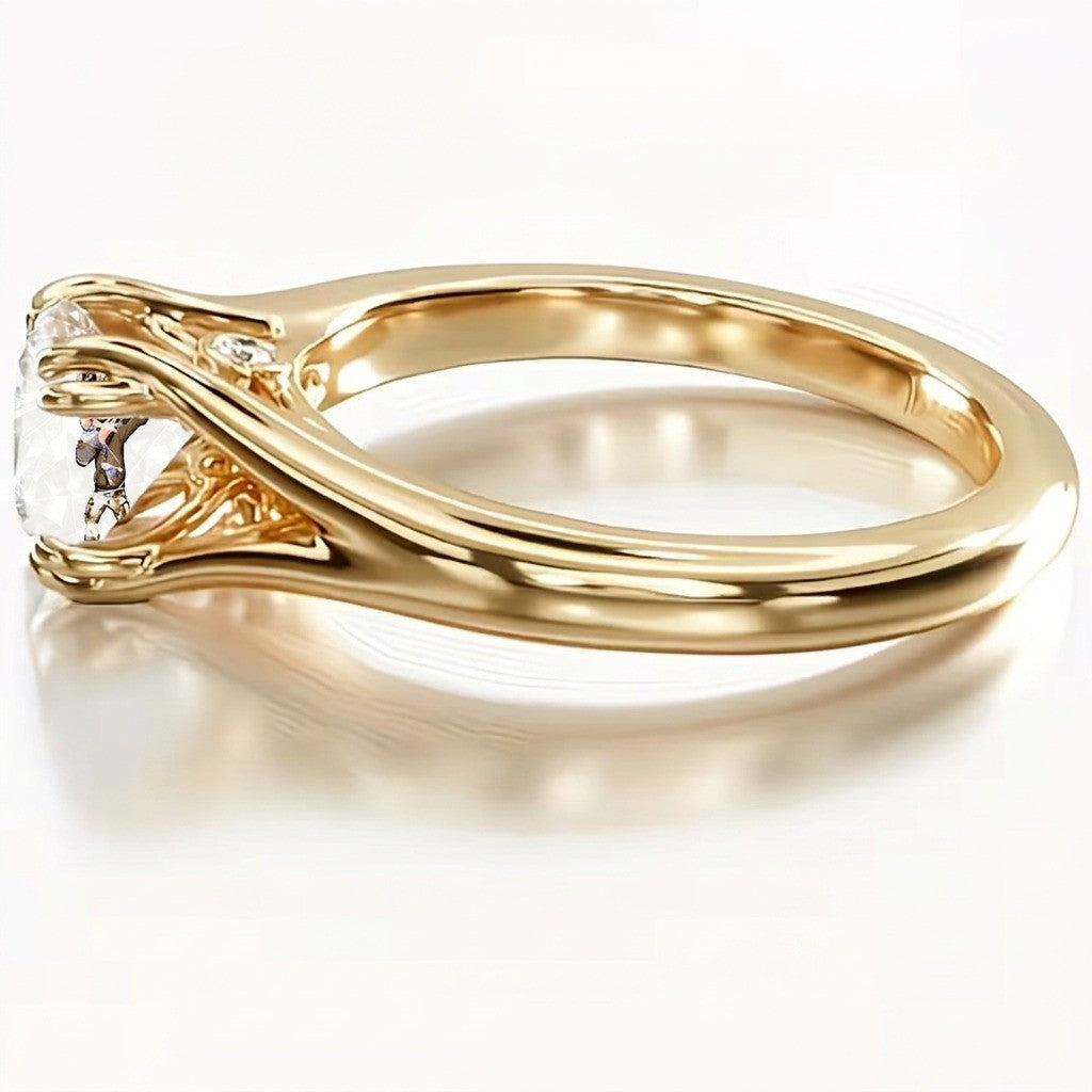 Dabbing Boy Crystal Ring