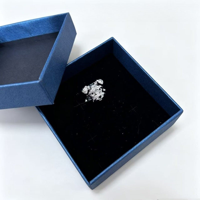 Schnauzer Statement Ring
