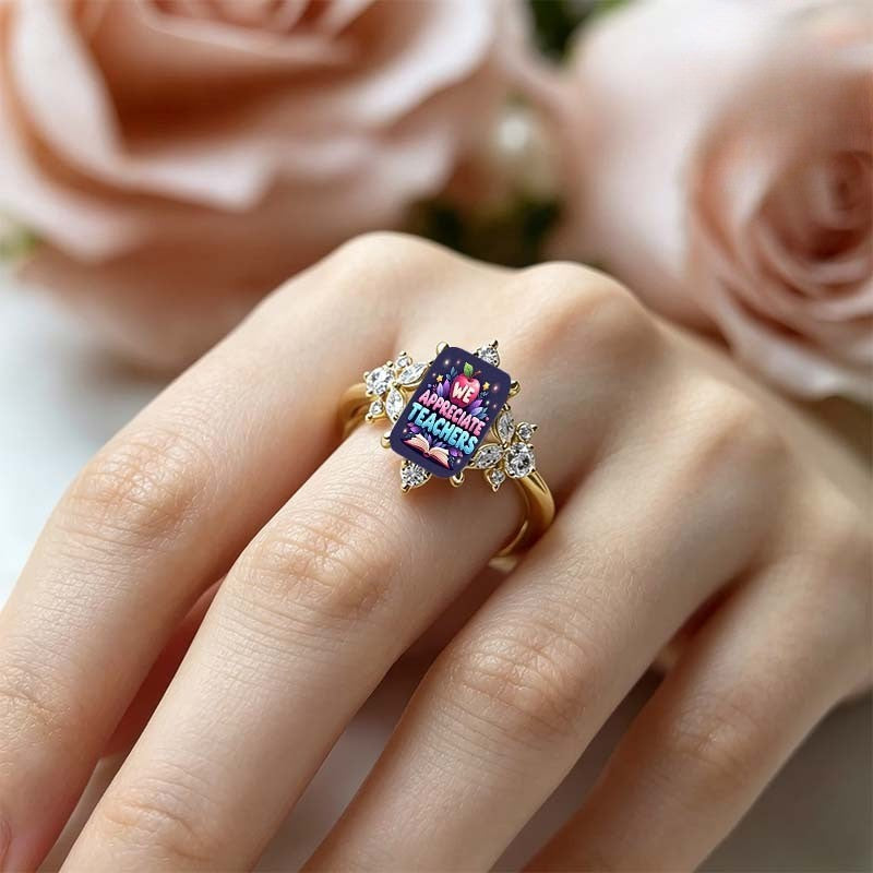 Teacher Appreciation Statement Ring