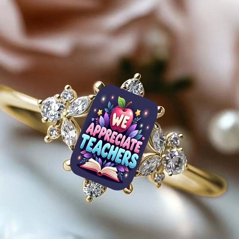 Teacher Appreciation Statement Ring