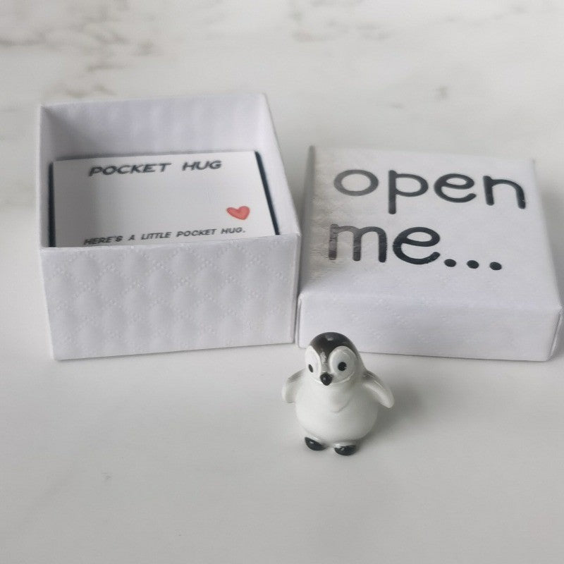 Pocket Hug Penguin Box