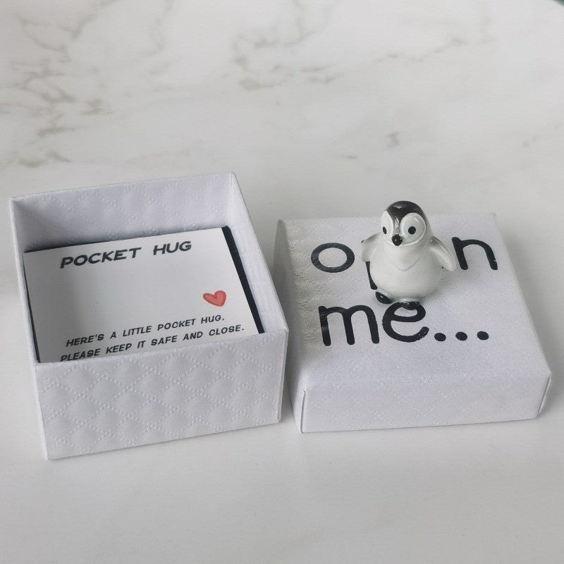 Pocket Hug Penguin Box