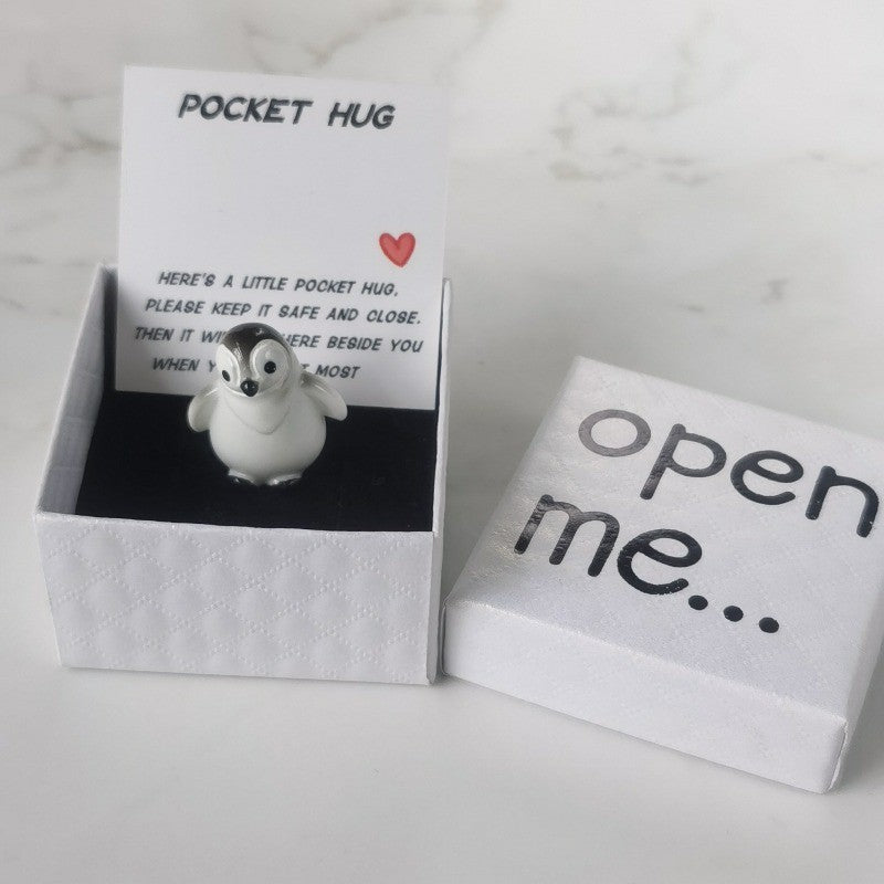 Pocket Hug Penguin Box