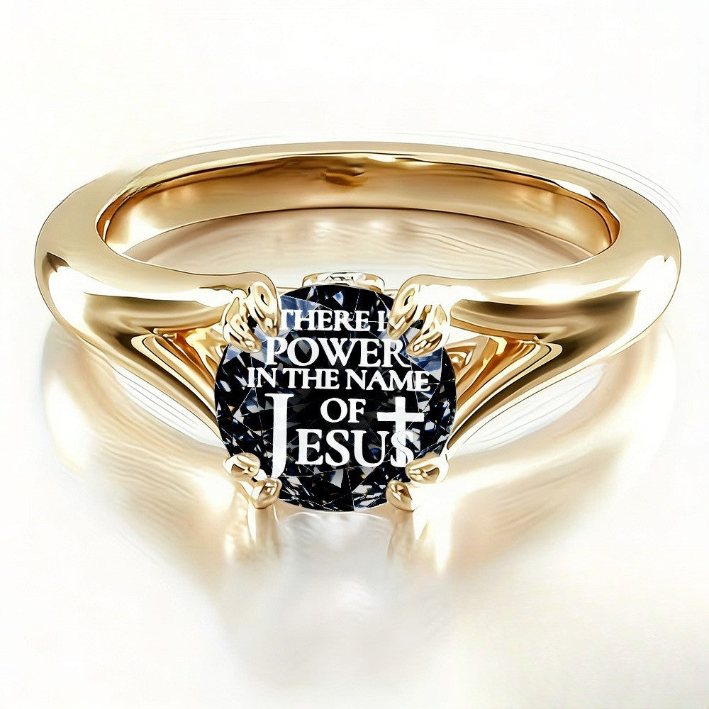 Faith Statement Ring