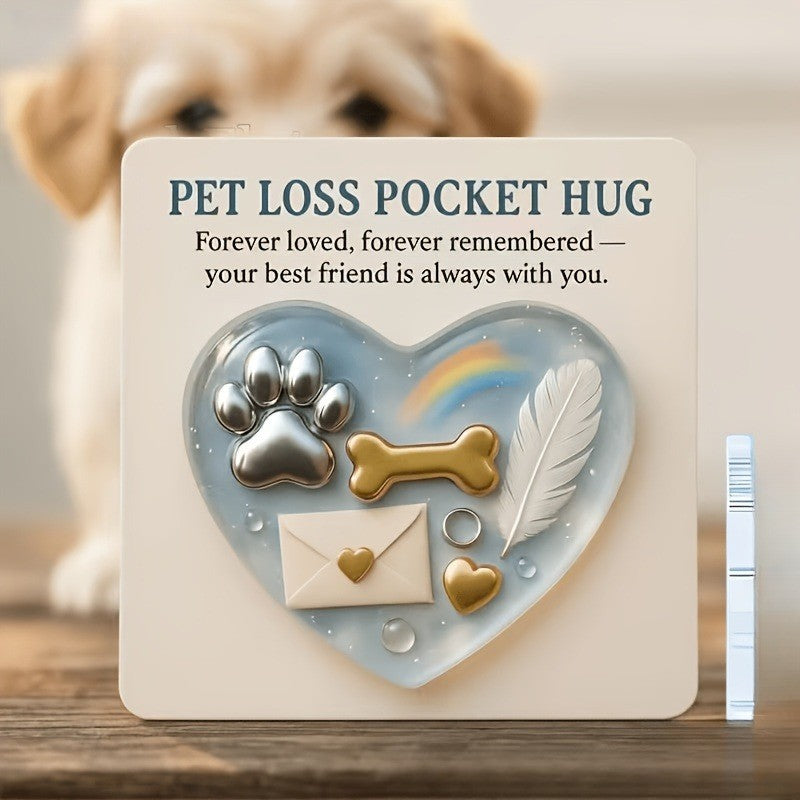 Pet Loss Heart Keepsake