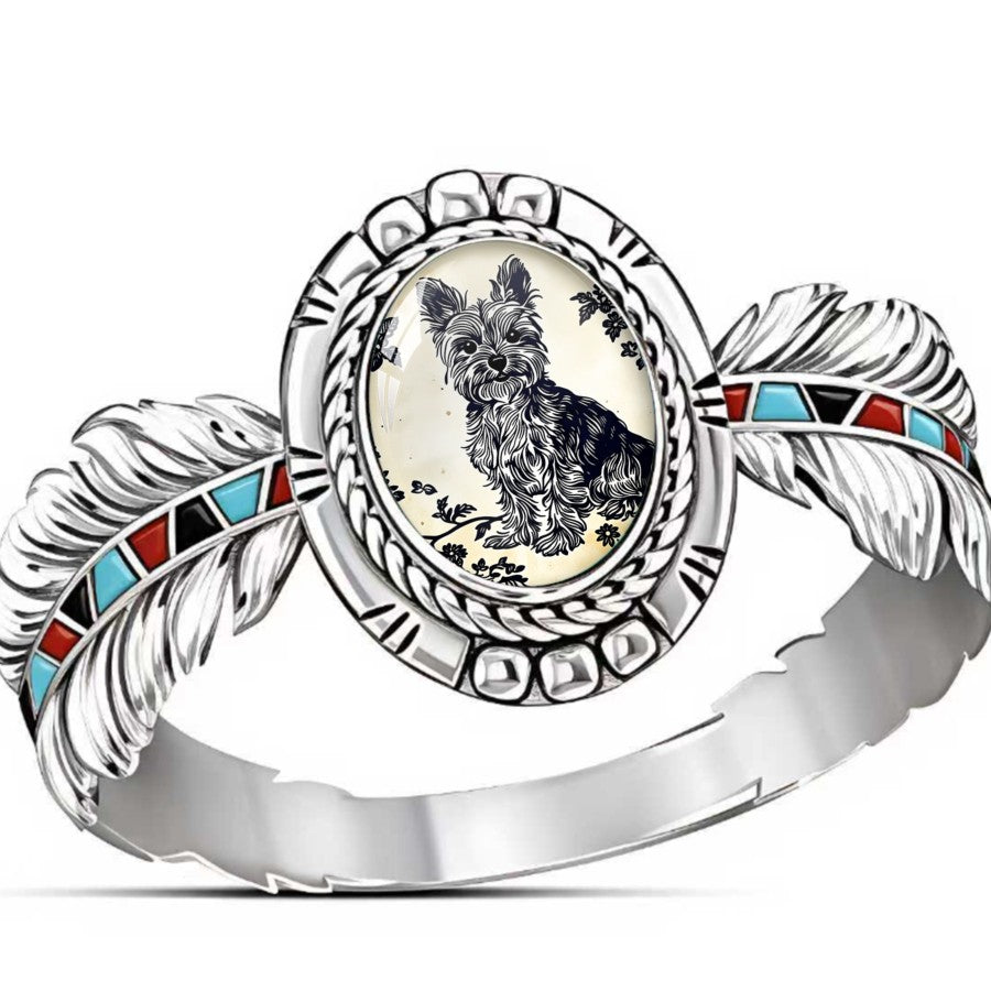 Yorkie Oval Ring