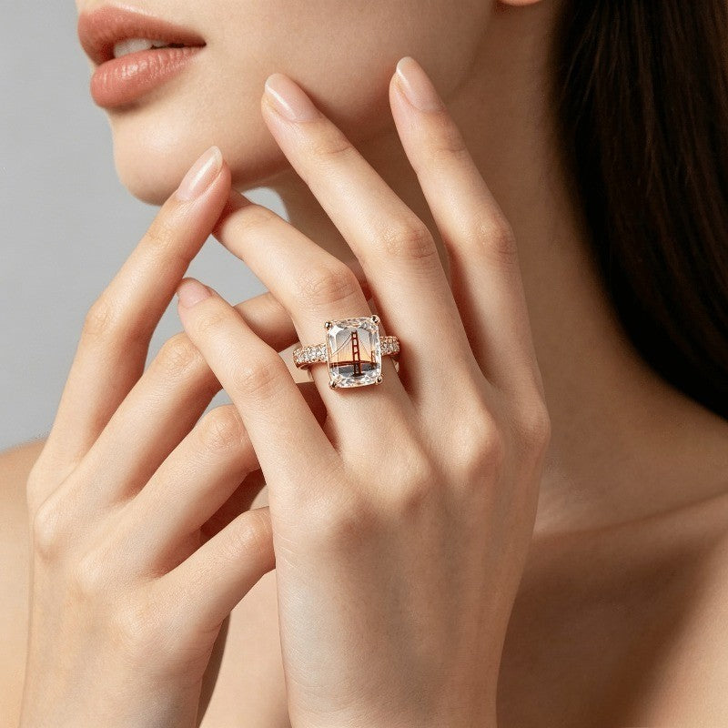 Bridge Scene Square Ring