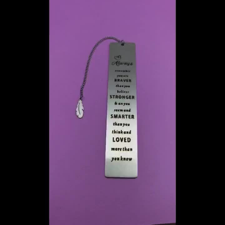Always Remember Quote Bookmark