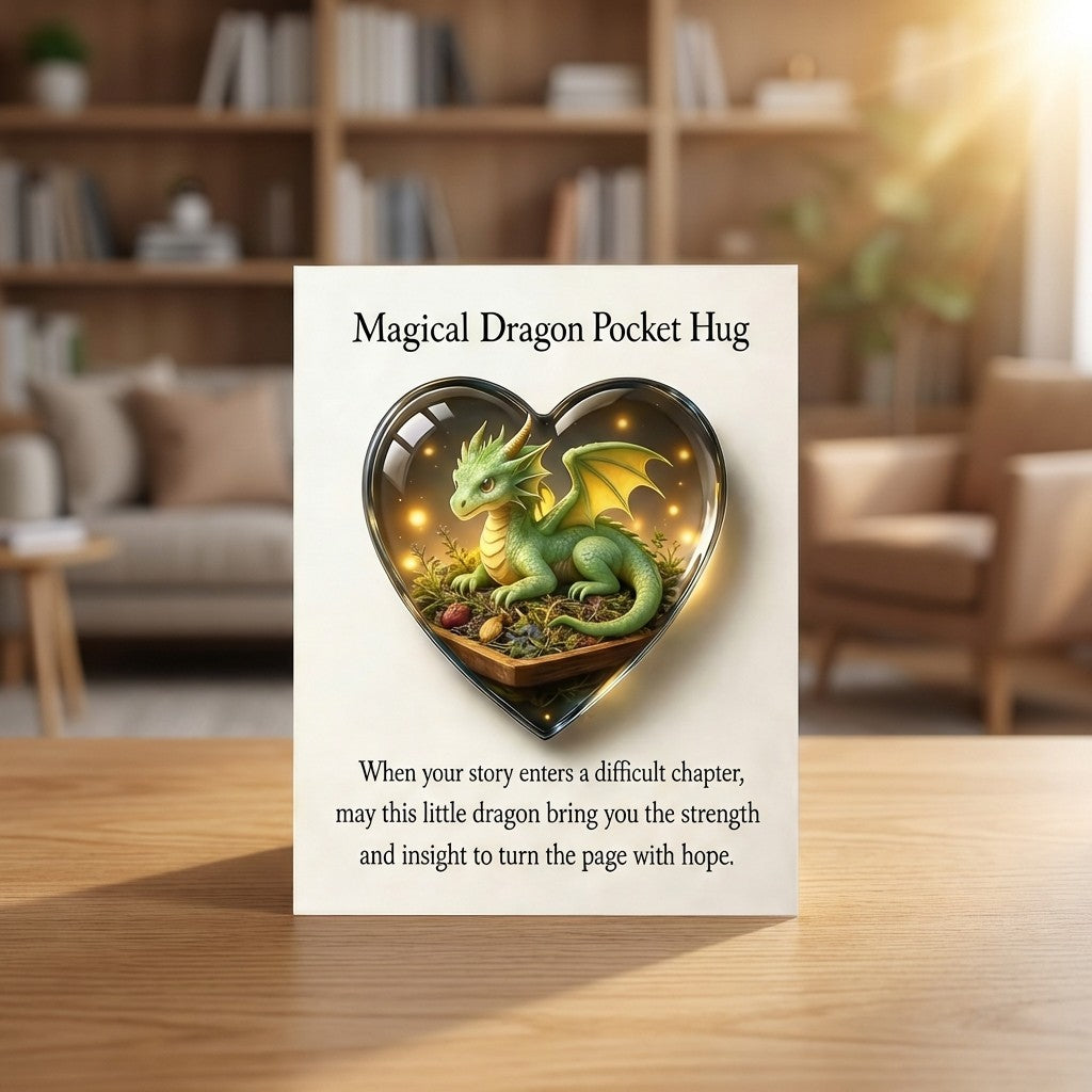 Green Dragon Heart Keepsake