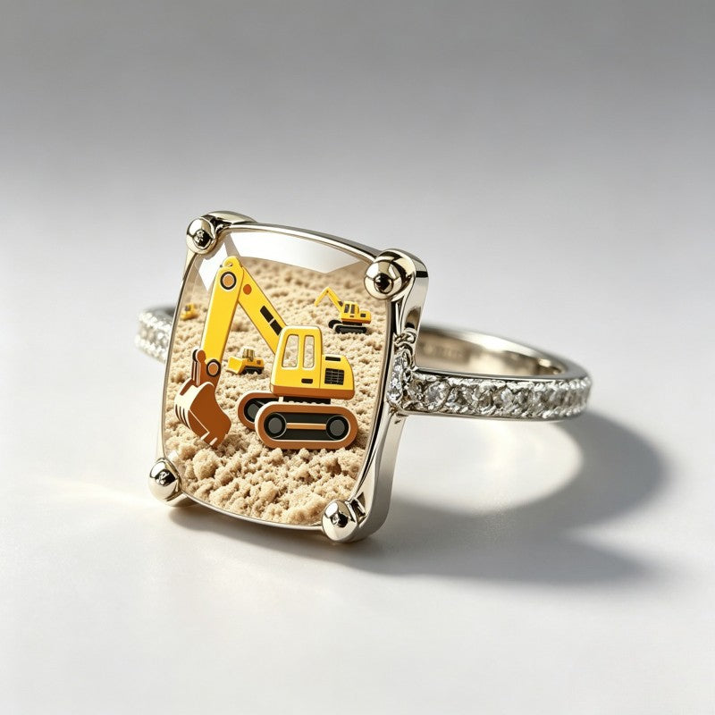 Excavator Square Ring