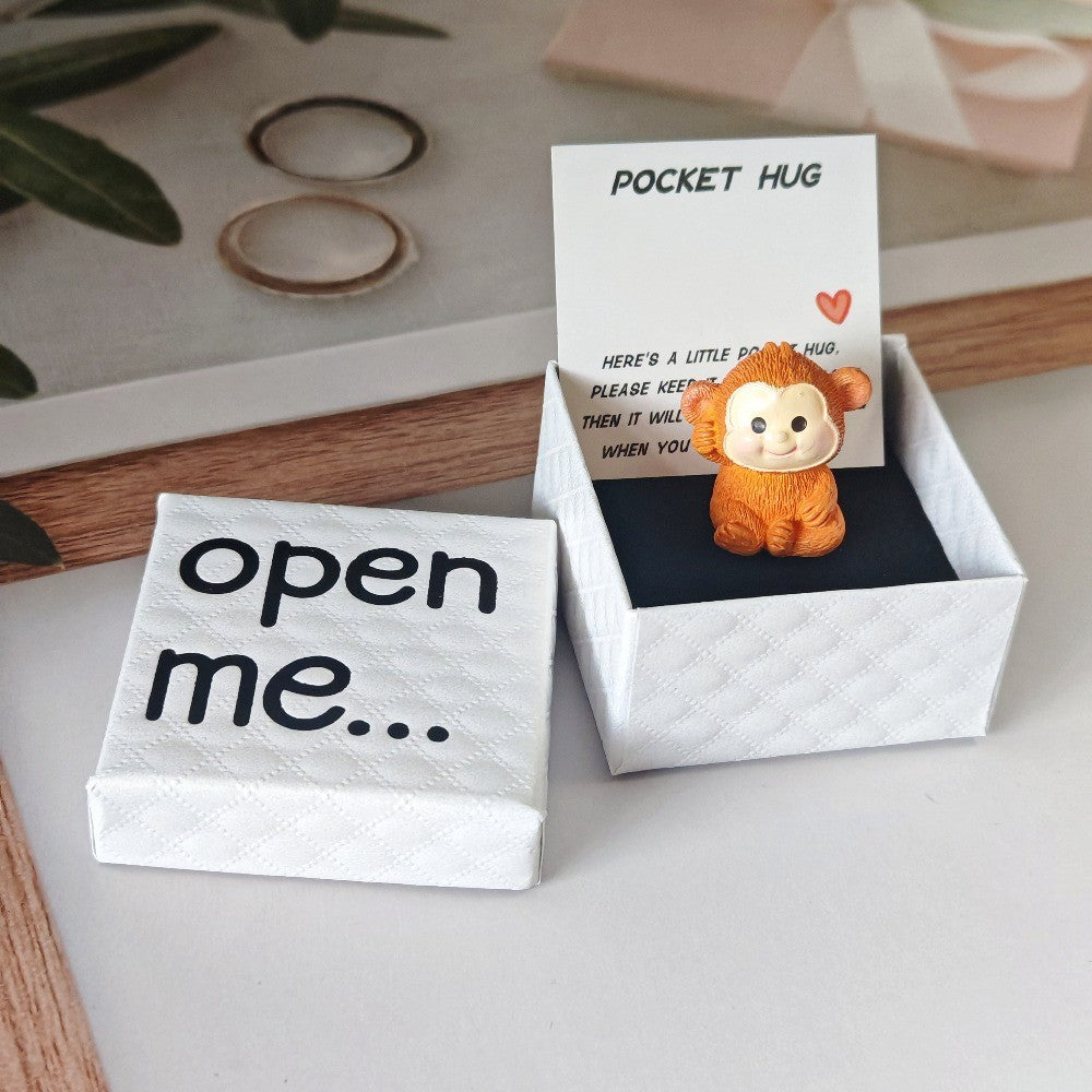 Open Me Surprise Box & Monkey Charm