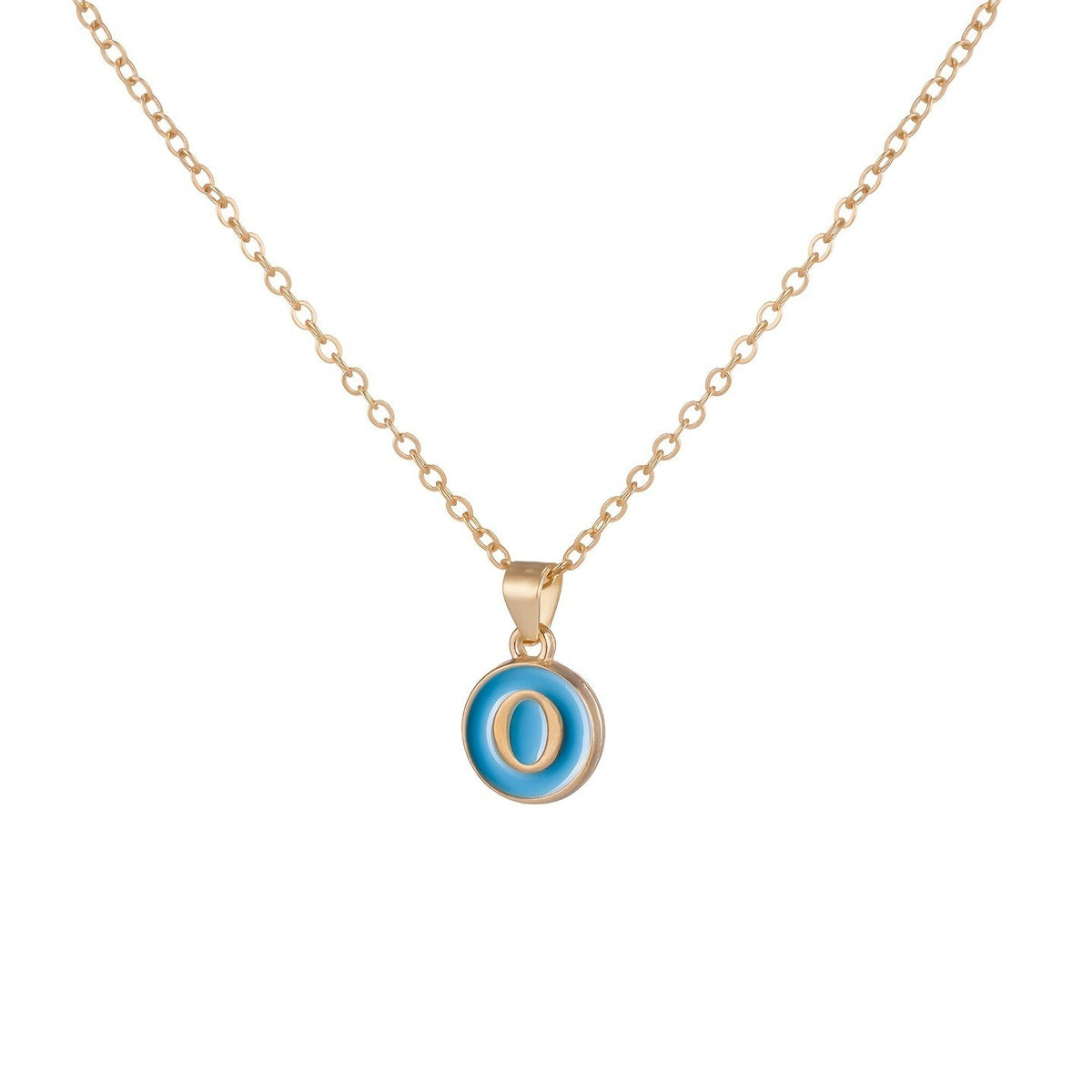 Enamel Love Letter Necklace