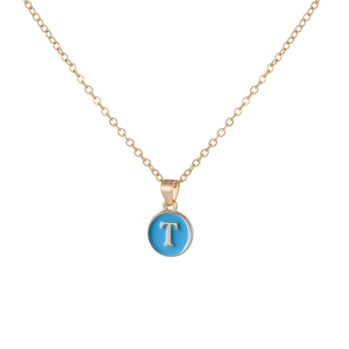 Enamel Love Letter Necklace
